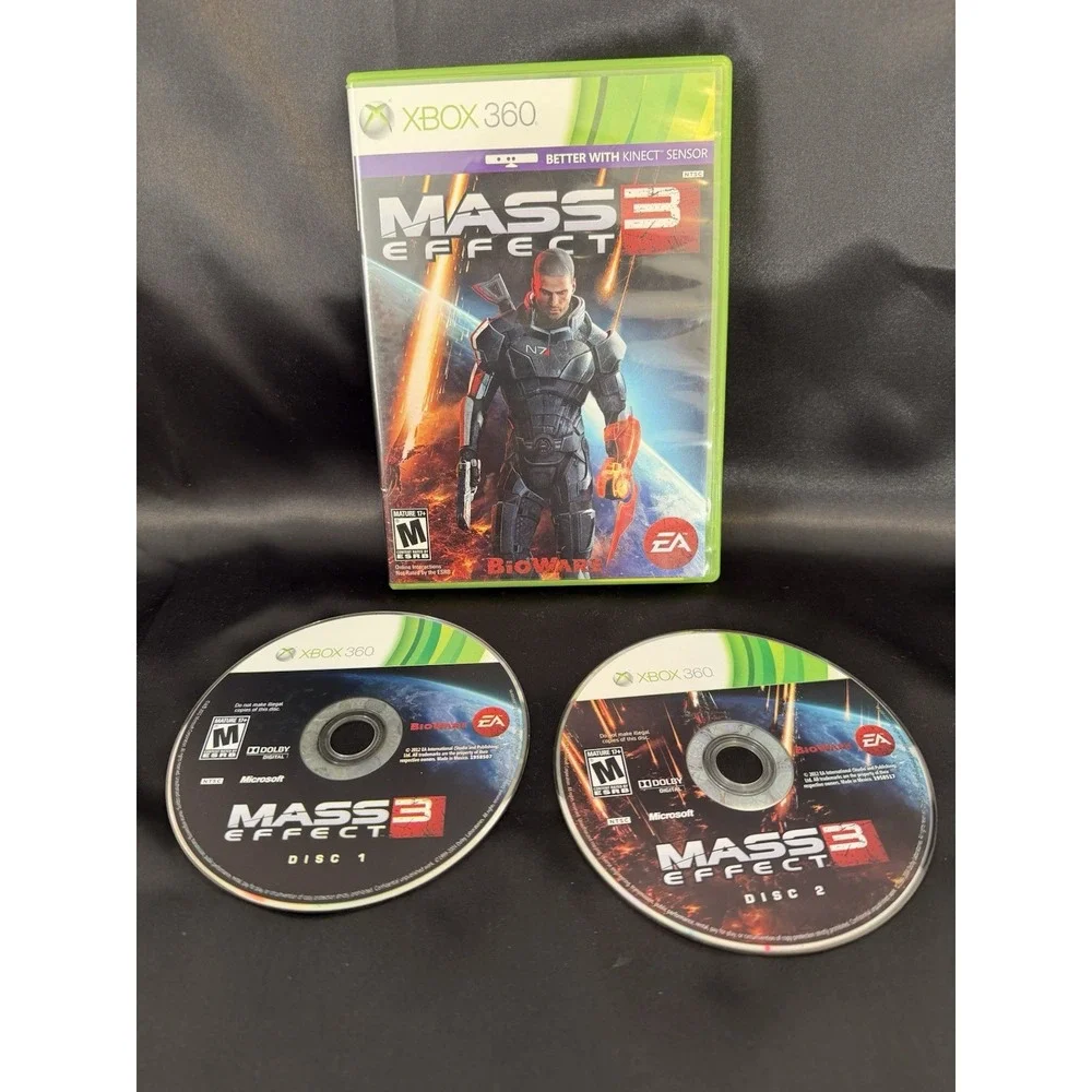 Mass Effect 3 Microsoft Xbox 360 2012 EUC